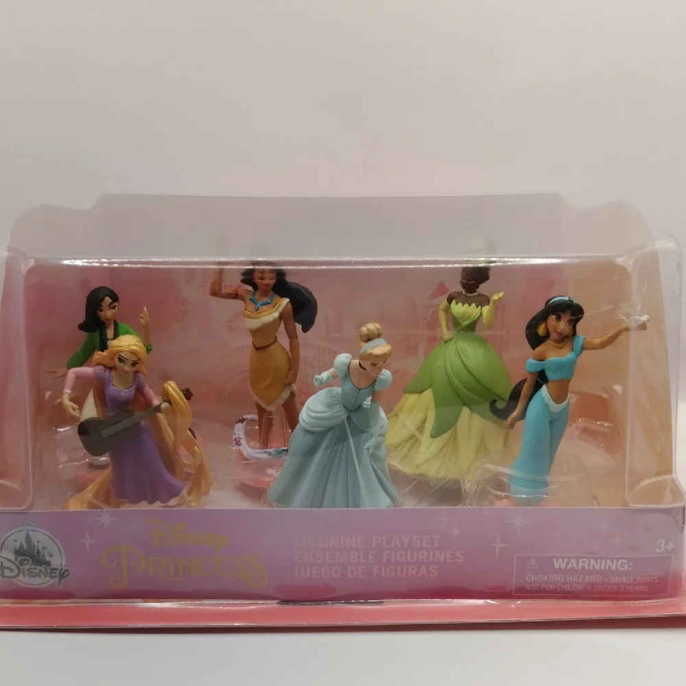 Disney Princess Figurine Playset 6pk SEALED